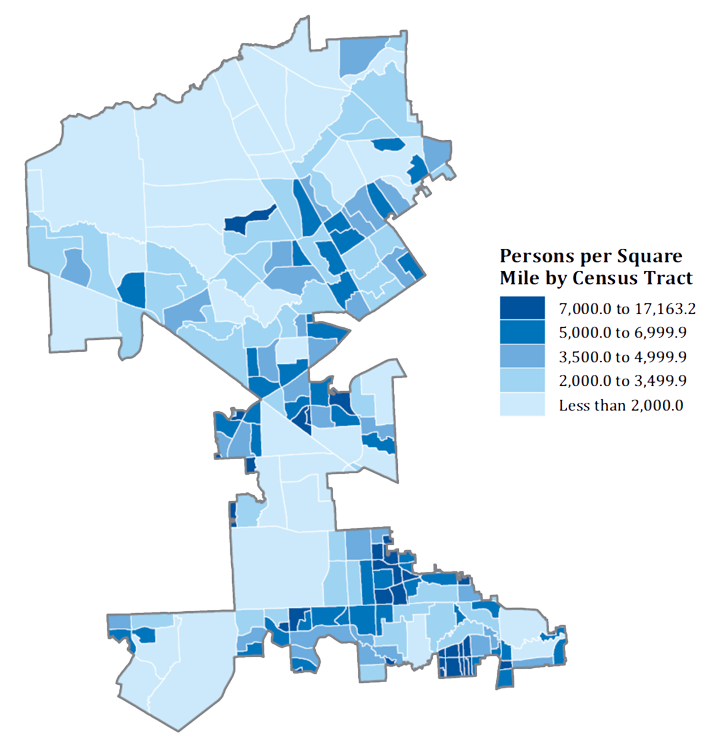CD38 population density map